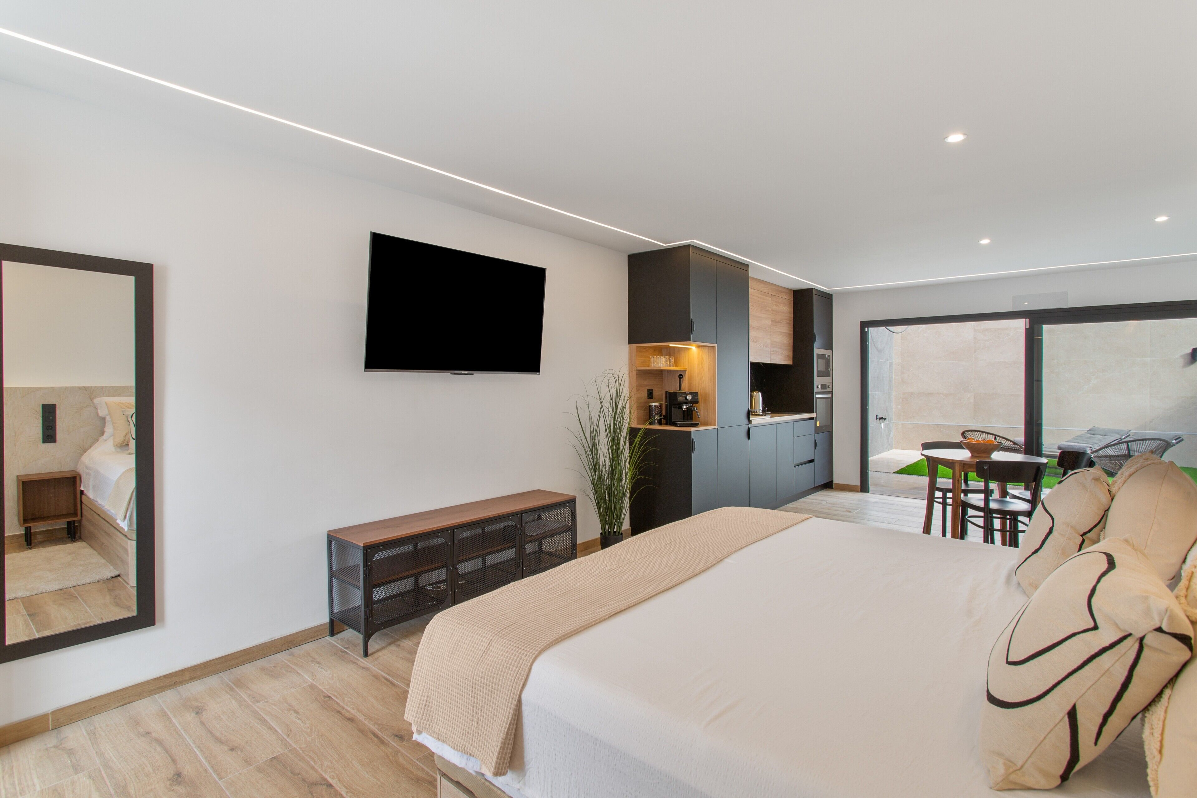 1 Schlafzimmer, Bügeleisen/Bügelbrett, kostenloses WLAN, Bettwäsche
