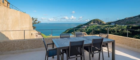 Exclusive House, Patio, Sea View | Terrace/patio