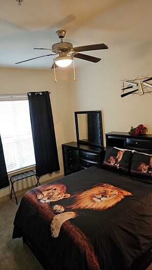 1 bedroom, in-room safe, desk, iron/ironing board