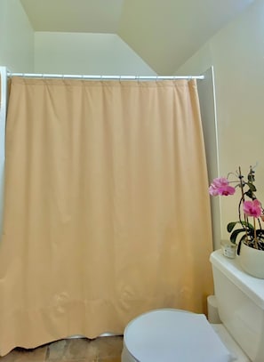 Toallas, jabón, shampoo, papel de baño