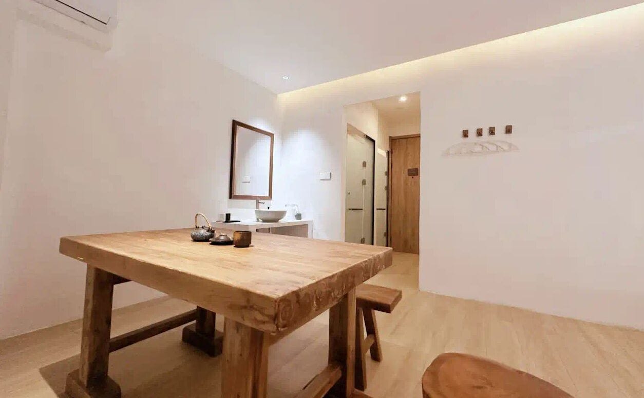 Chambre Double Luxe, vue ville | Coin séjour