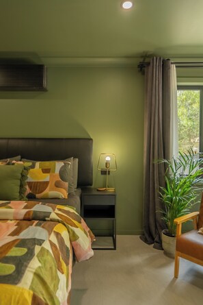 1 soverom, strykejern/-brett, wi-fi (inkludert) og sengetøy