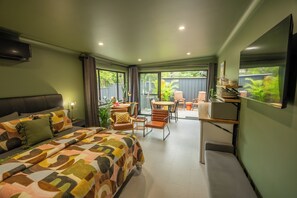 1 soverom, strykejern/-brett, wi-fi (inkludert) og sengetøy