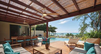 Azure Beachfront Villa 3 bedrooms