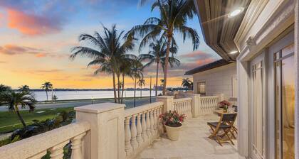 7BR Downtown Waterfront Mansion with Heated Pool + Spa!