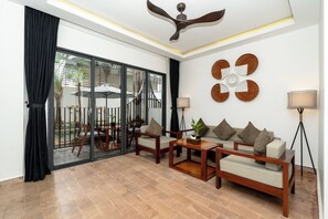 Uitzicht vanaf balkon