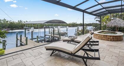 Luxury Oasis w/ Heated Pool, Theater Room & Dock, plus , Huge Spa!
