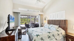 3 bedrooms, iron/ironing board, free WiFi, bed sheets - Oyster Creek - gated golfing community with water and preserve views, golf cart included (Englewood)