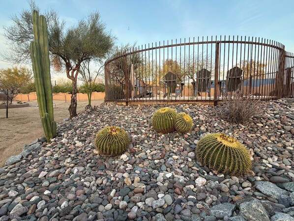 Enceinte de l’hébergement