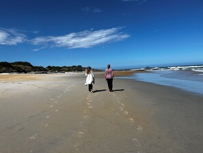 Beach - Privacy and nature, this cottage has all you need for a relaxing time. (Dunedin)