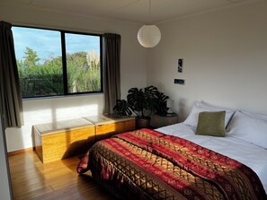 1 slaapkamer, een bureau, wifi, beddengoed