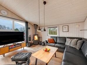 Tv och eldstad
