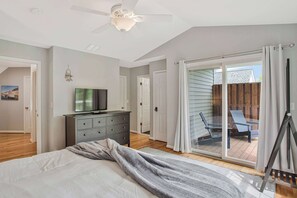 4 bedrooms, iron/ironing board, travel crib, WiFi