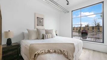 1 makuuhuone, silitysrauta/-lauta, vauvan matkasänky, Wi-Fi