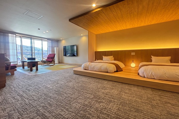 Superior Twin Room, Lanai, Mountain View