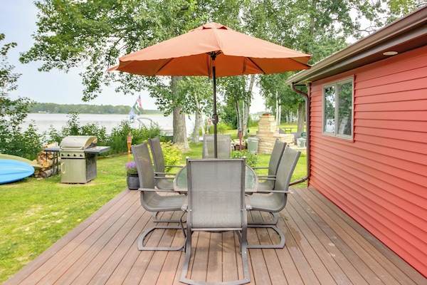 Grand Rapids Vacation Rental | 3BR | 1BA | 1 Step to Enter | 972 Sq Ft