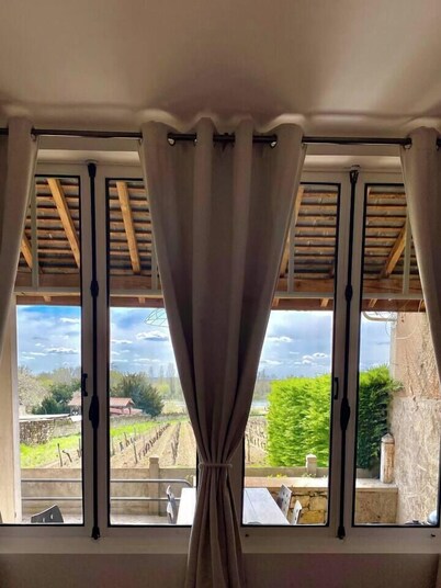 L'Espérance overlooking the Loire and vineyards 2