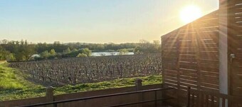 L'Espérance overlooking the vineyards and the Loire River