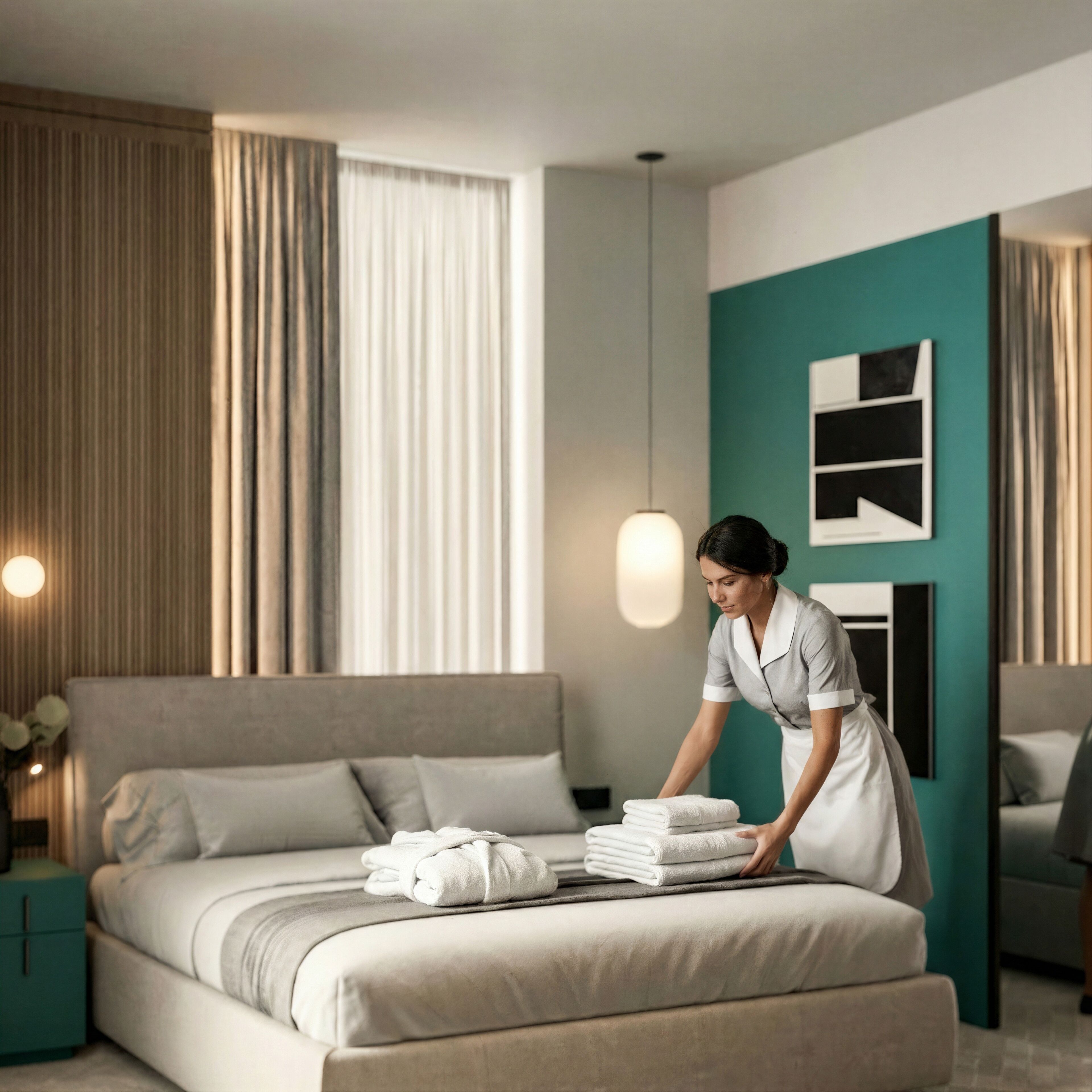 Executive Suite, Balcony, Sea View | 1 bedroom, in-room safe, blackout drapes, iron/ironing board