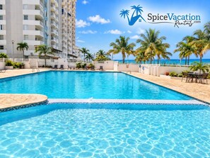 Pool - Beachfront * Washer/D * Walk 2 eat (Carolina)