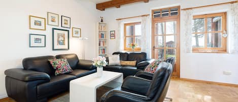 TV, fireplace, DVD player