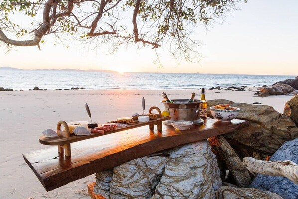 On the beach - Cape Keppel Beach Cottage 4 (Curtis Island)