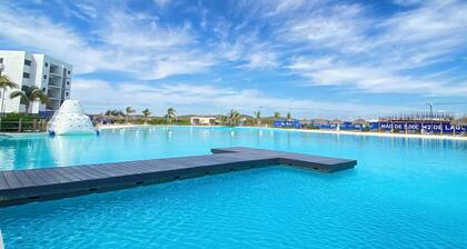 Apartment with an artificial beach!