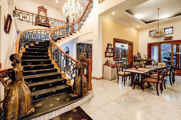 Sala de estar en el lobby