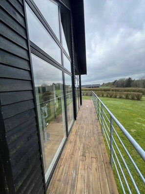Terrace/patio - View house by nature and golf (Skjern)