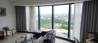 2-bedroom condo in marvelous Davao City with AC, WiFi