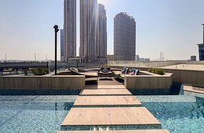 2 outdoor pools - Modern Studio Living at Missoni (Dubai)