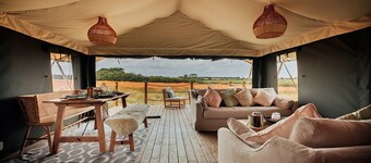 Safari Tent in Stiffkey Valley with Fire Pit