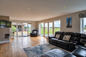 TV connectée, cheminée