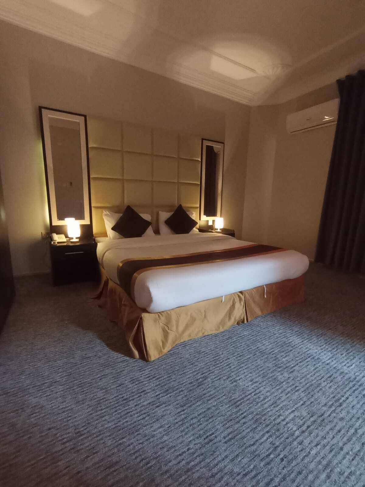 Luxury Double Room, City View | In-room safe, desk, laptop workspace, blackout drapes