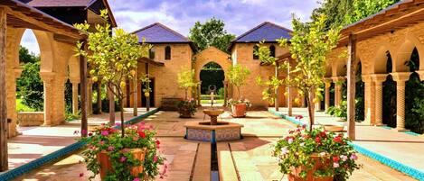 Overnattingsstedets uteområder