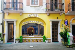 Façade de l’hébergement