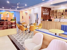 Sala de estar en el lobby