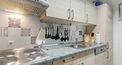 Appartement 'Sonnenblick' avec vue sur les montagnes, terrasse partagée et Wi-Fi