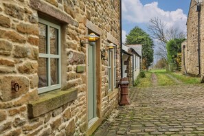 Stroll through historic streets lined with traditional stone buildings.