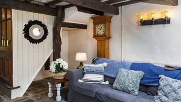 Smart-tv en een open haard