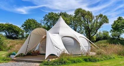Bell Tent in Devon near Stunning Beaches