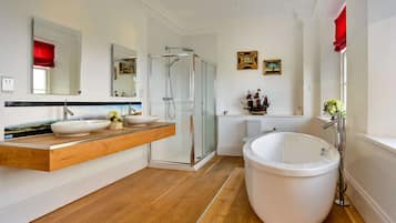 Shower, hair dryer