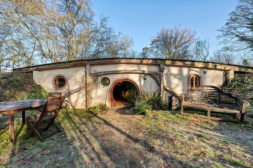 Rückzugsort in Suffolk-Wäldern