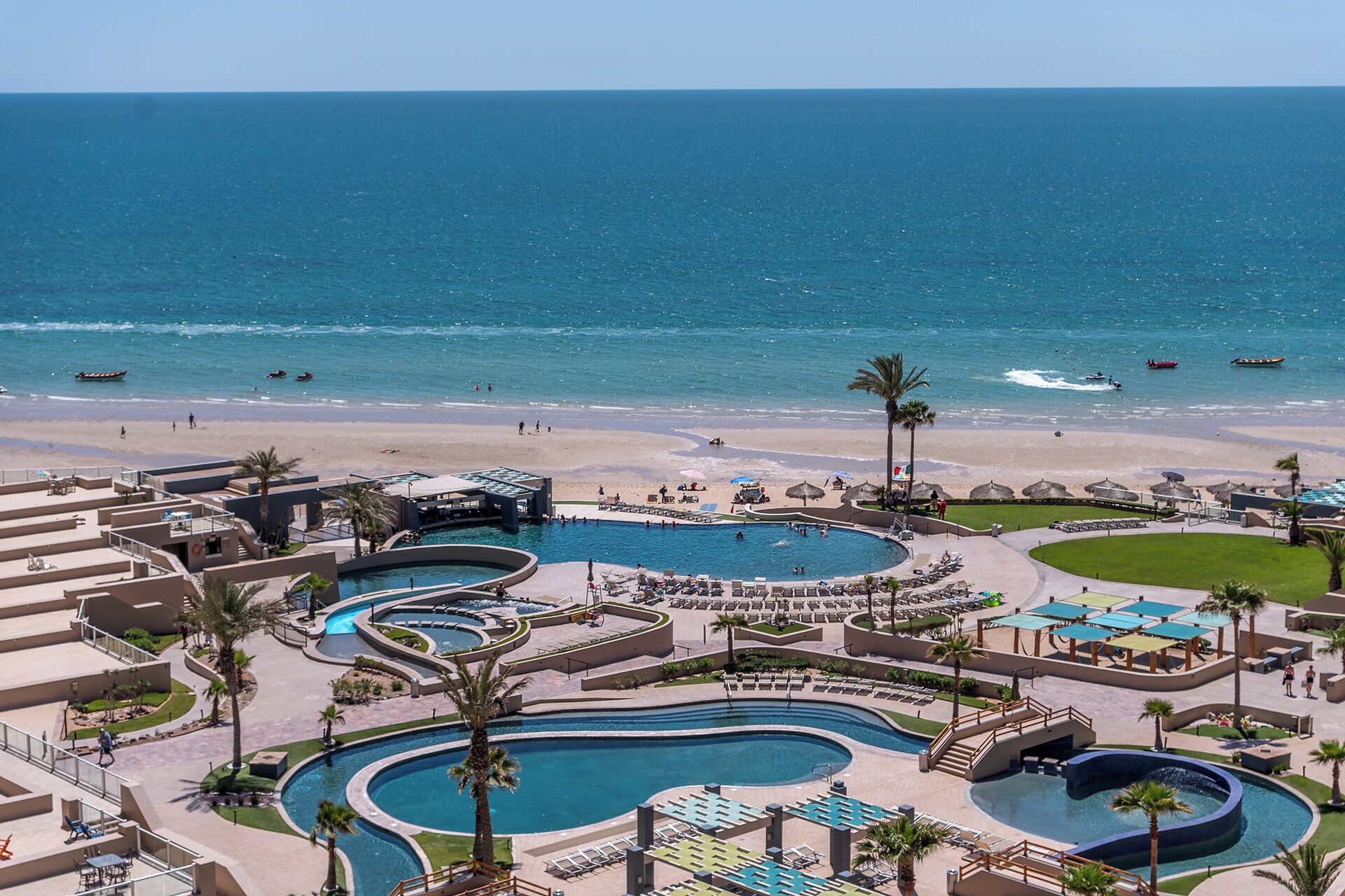 Una piscina climatizada