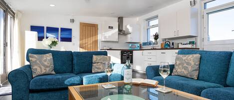 TV, fireplace, DVD player