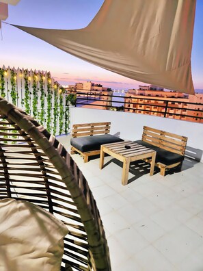 Terrace/patio - 7th Floors *** Panorama Sea view *** Nr 3 (Tanger)