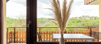 Holiday home "Wolke 7" for up to 24 people with garden, group room and lots of s