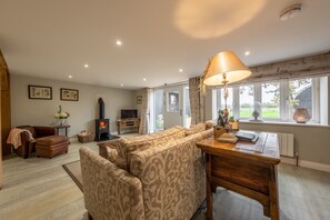 Télévision, cheminée