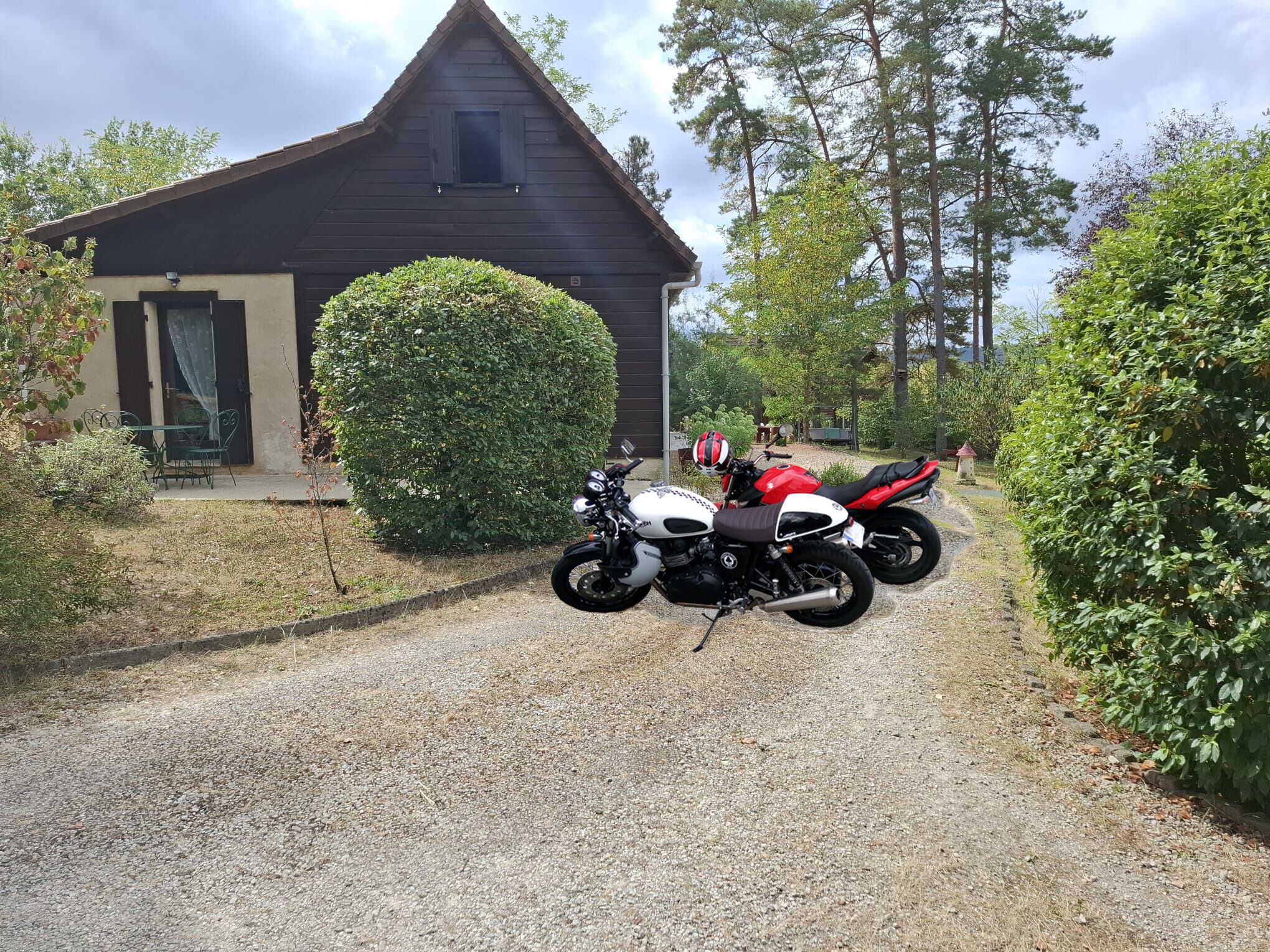 Enceinte de l’hébergement