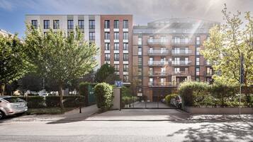 Fachada de la propiedad